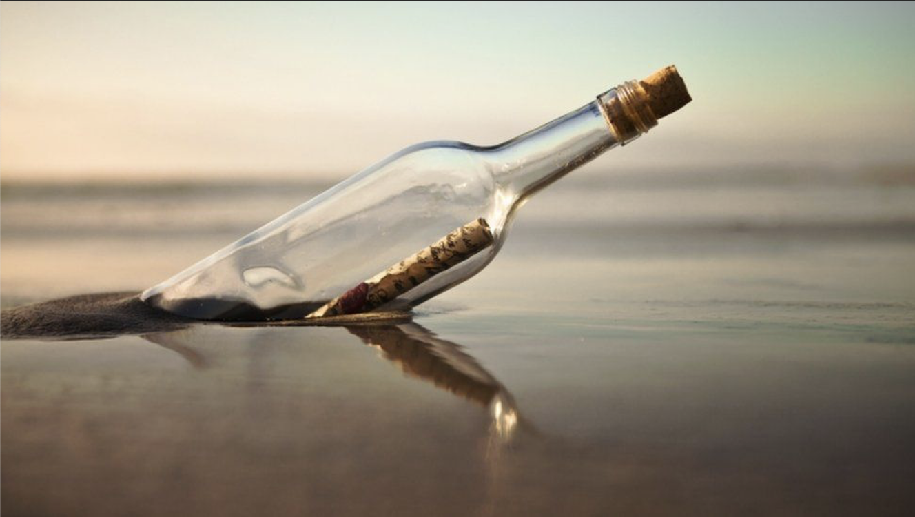 Message in a Bottle by Missy Grinnell